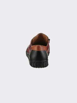 Schnürschuh mit seitlichem Reißverschluss