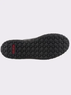 Schnürschuh mit Stretch-Einsatz, für kräftige Füße