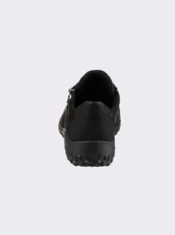 Schnürschuh mit Stretch-Einsatz, für kräftige Füße