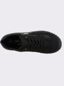 Schnürschuh mit Stretch-Einsatz, für kräftige Füße