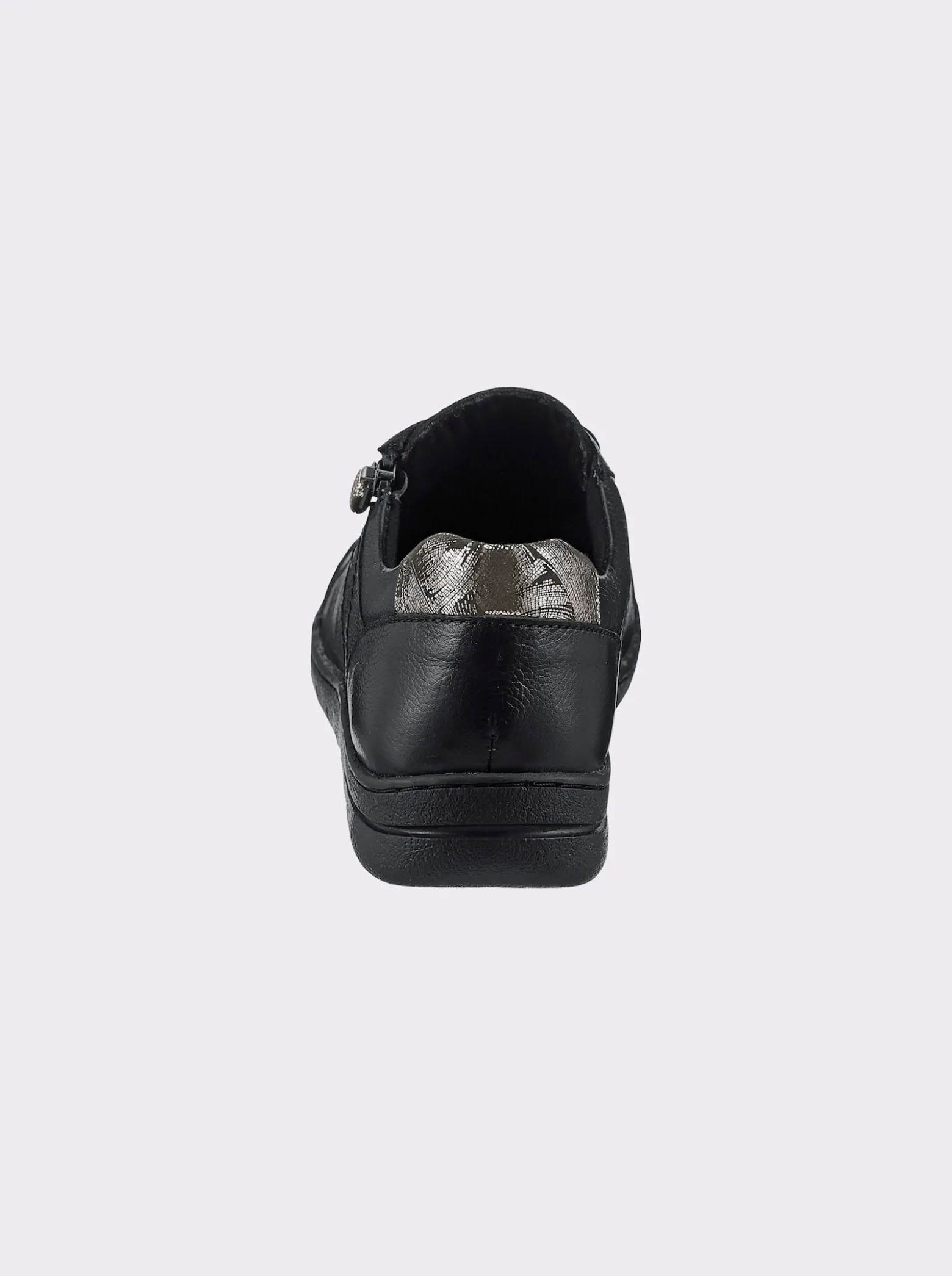 Schnürschuh mit Wechselfußbett, Leder