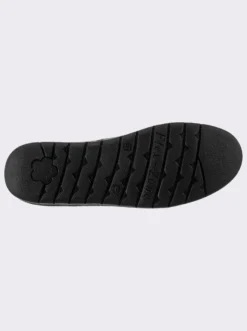 Schnürschuh mit Wechselfußbett, Leder