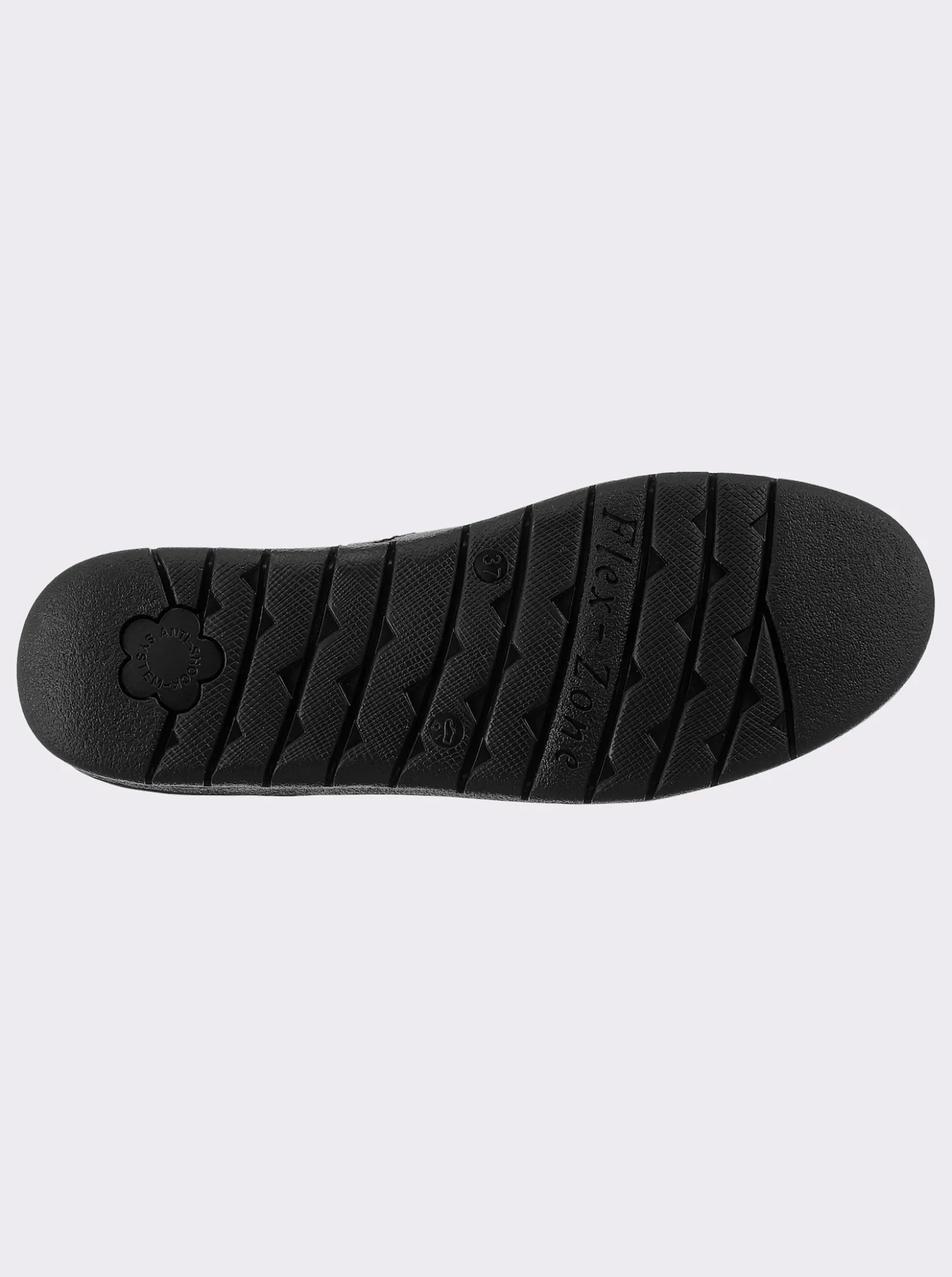 Schnürschuh mit Wechselfußbett, Leder