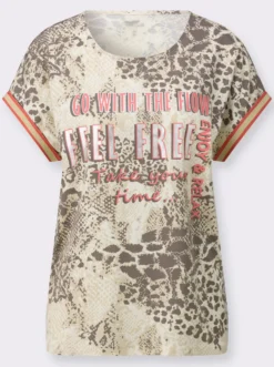 Shirt im Animal-Dessin