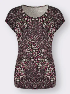 Shirt im Millefleurs-Dessin