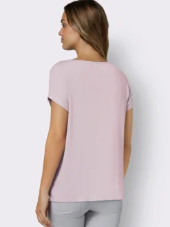 Shirt in Viskose-Qualität