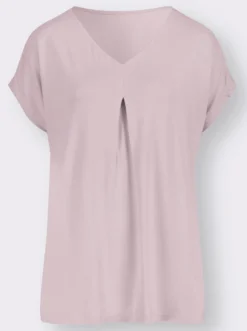 Shirt in Viskose-Qualität