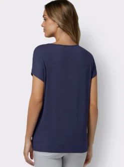 Shirt in Viskose-Qualität