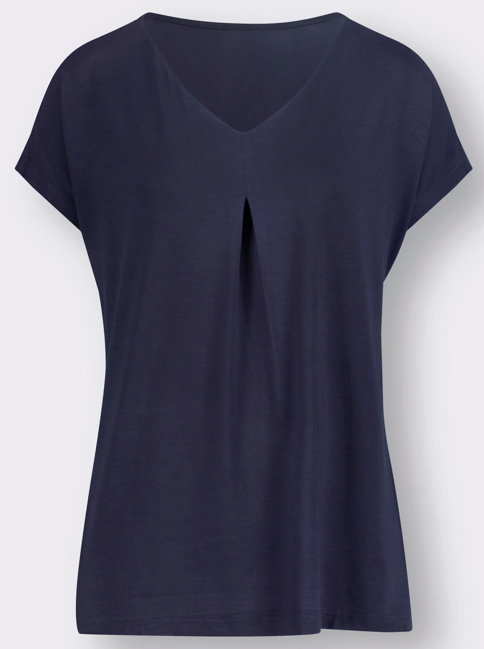 Shirt in Viskose-Qualität