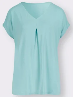 Shirt in Viskose-Qualität
