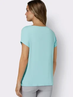Shirt in Viskose-Qualität