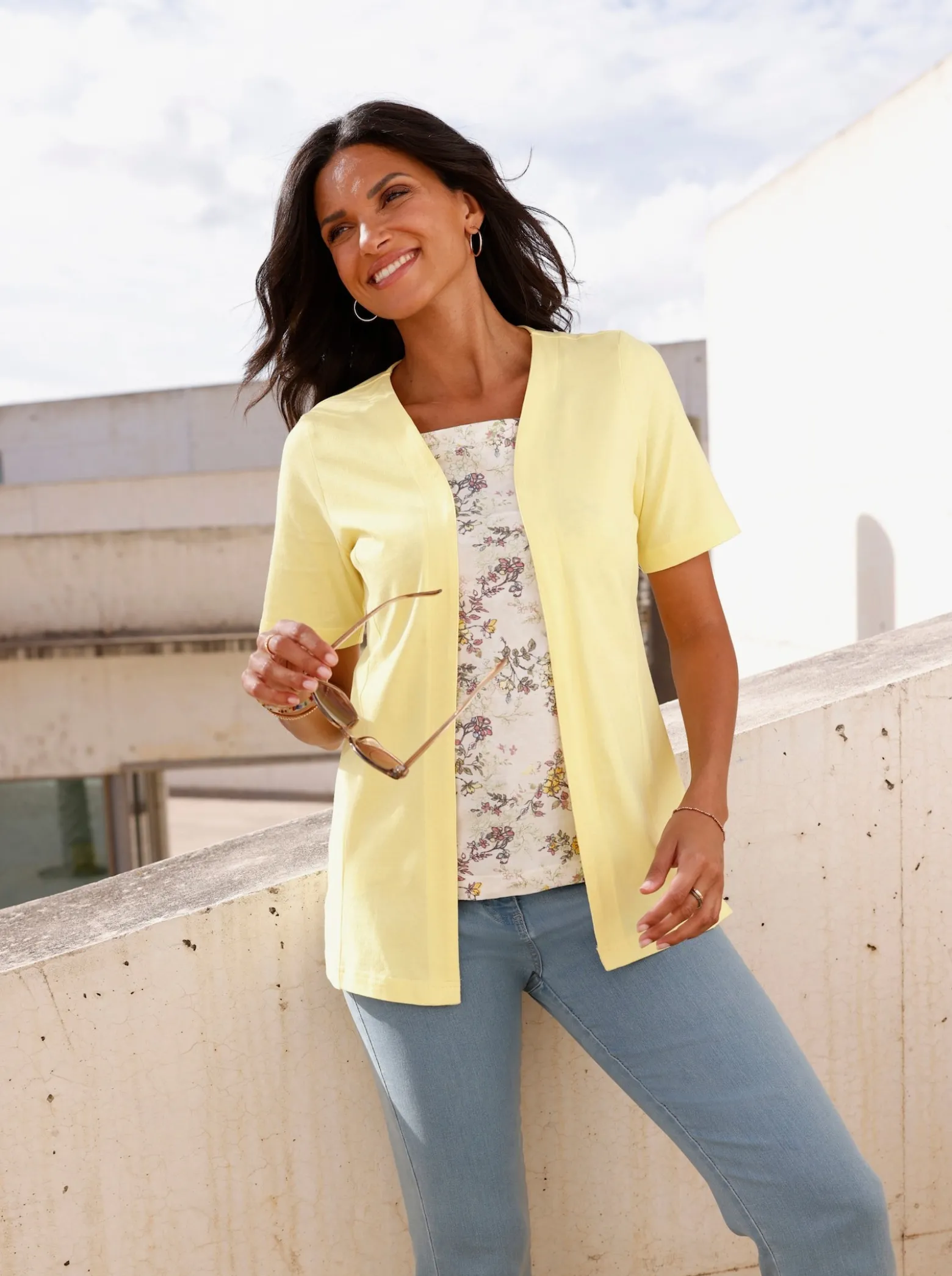 Shirtjacke aus Baumwolle