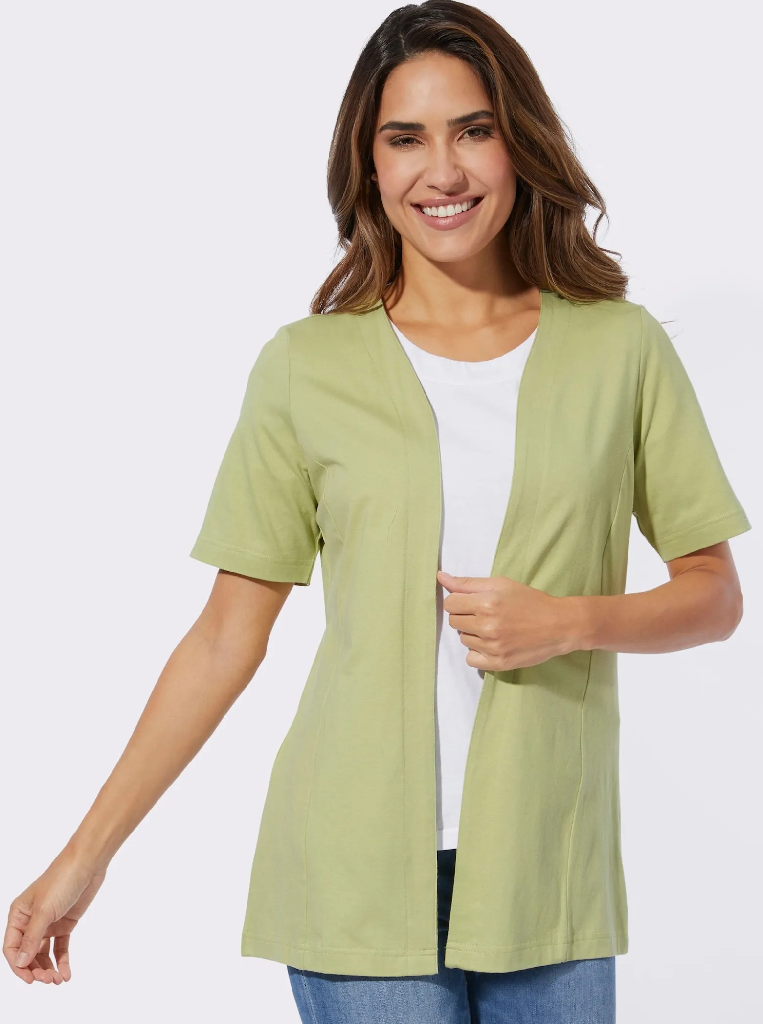 Shirtjacke aus Baumwolle