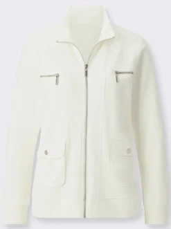 Shirtjacke aus reiner Baumwolle