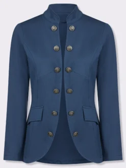 Shirtjacke im Military-Stil