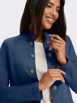 Shirtjacke im Military-Stil