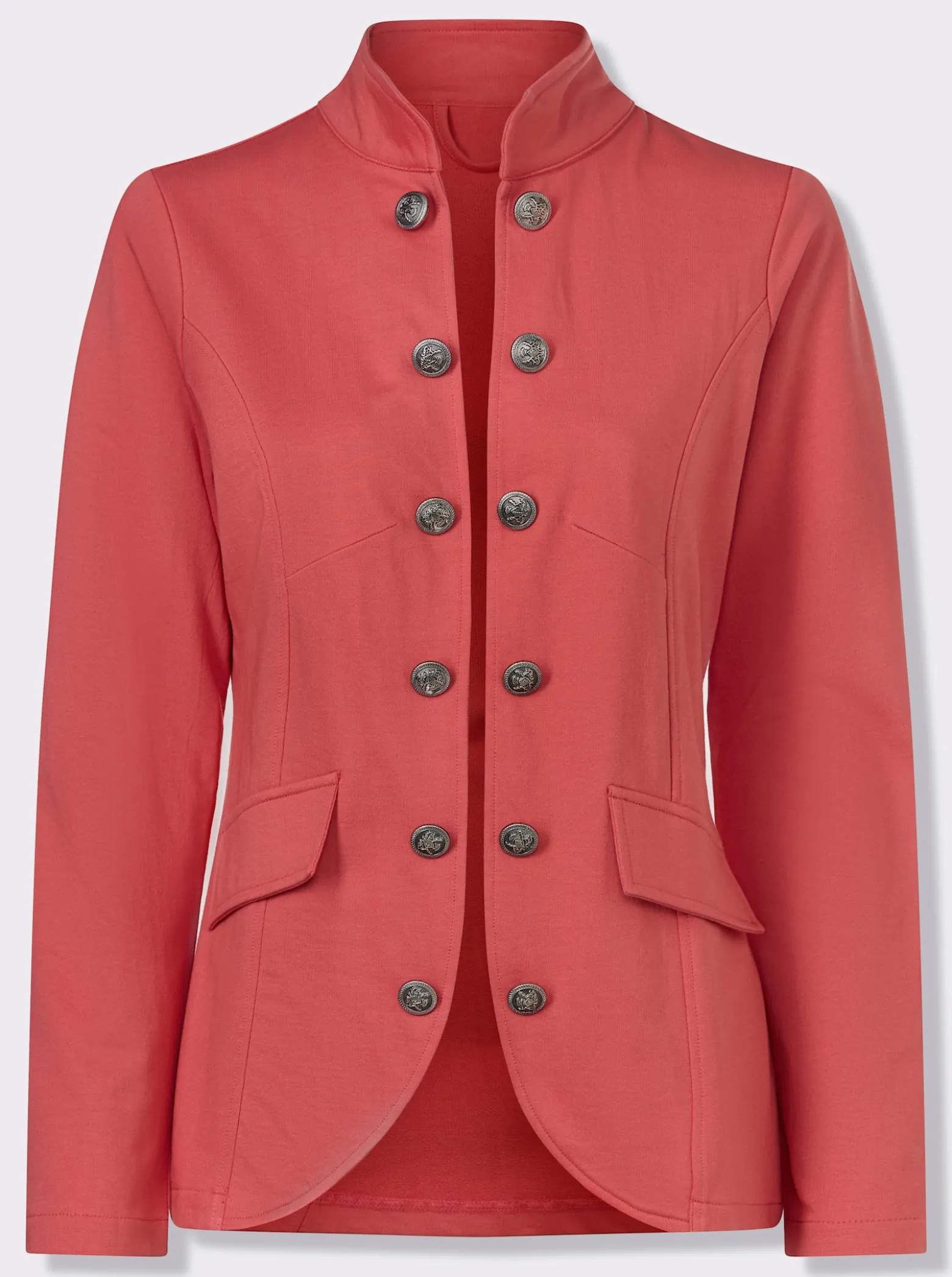 Shirtjacke im Military-Stil
