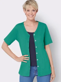 Shirtjacke in A-Form