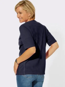 Shirtjacke in Jacquard-Qualität