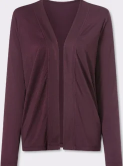 Shirtjacke in offener Form