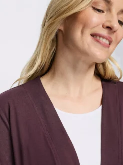 Shirtjacke in offener Form