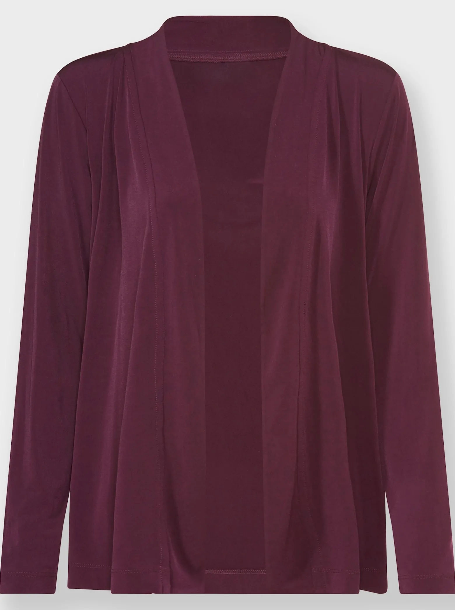 Shirtjacke in offener Form
