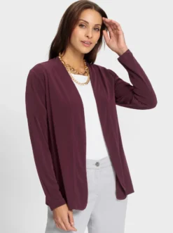Shirtjacke in offener Form