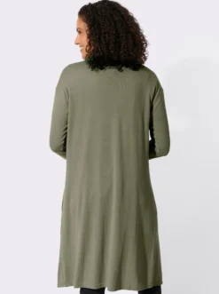 Shirtjacke in offener Form