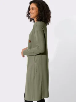 Shirtjacke in offener Form