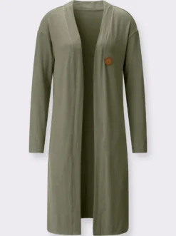 Shirtjacke in offener Form