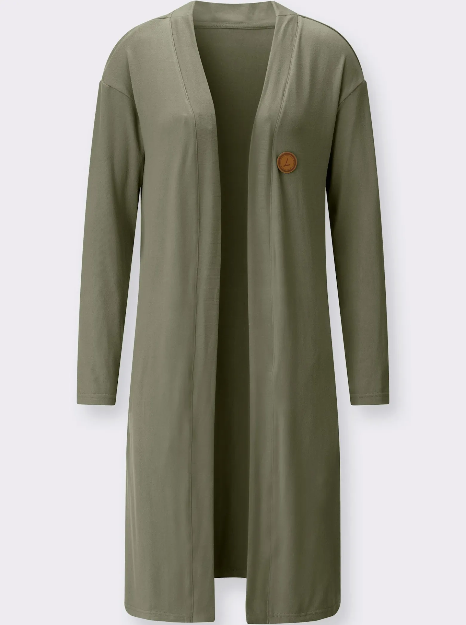 Shirtjacke in offener Form