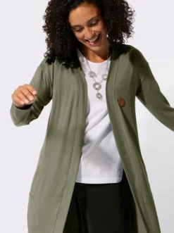 Shirtjacke in offener Form