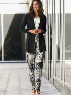 Shirtjacke mit Ärmel-Raffungen