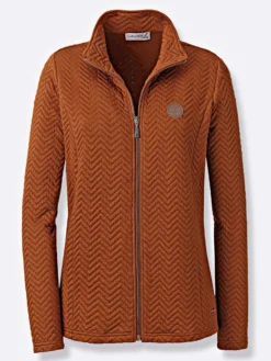 Shirtjacke mit Stehkragen