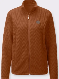 Shirtjacke mit Stehkragen