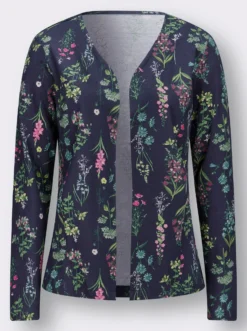 Shirtjacke ohne Verschluss