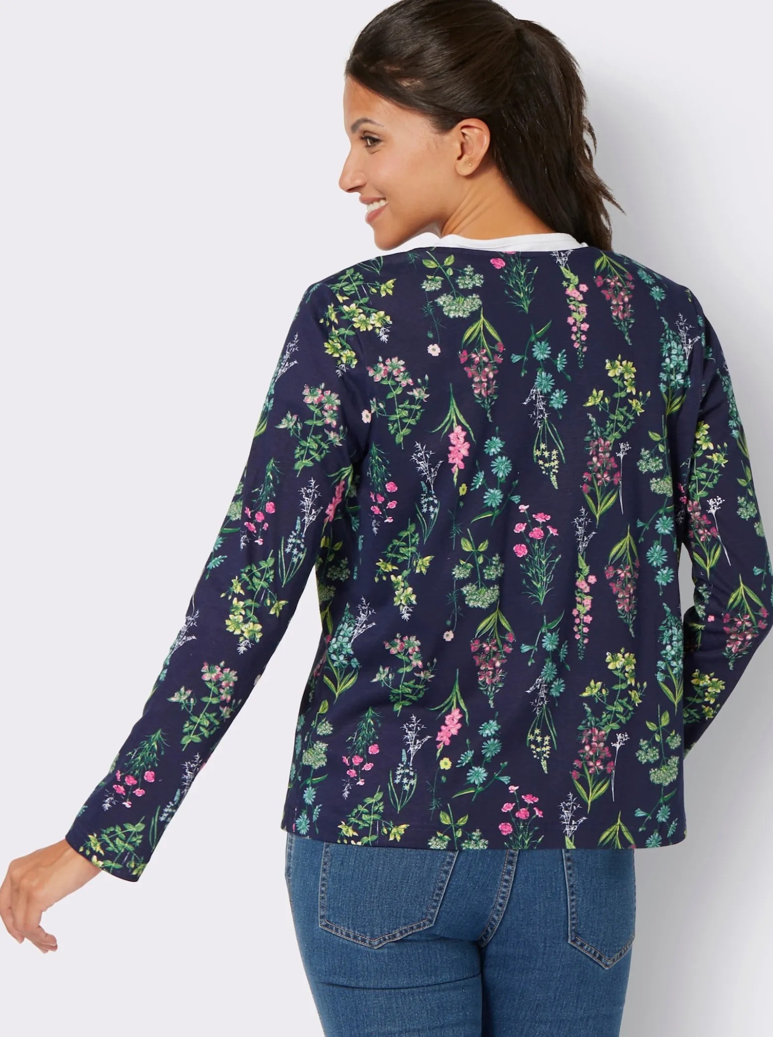 Shirtjacke ohne Verschluss
