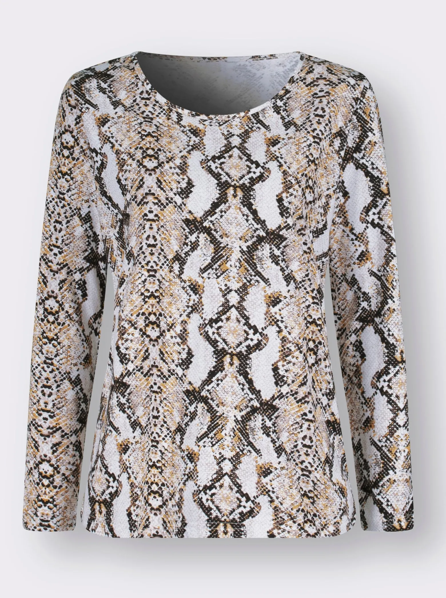 Shirt mit Schlangen-Muster