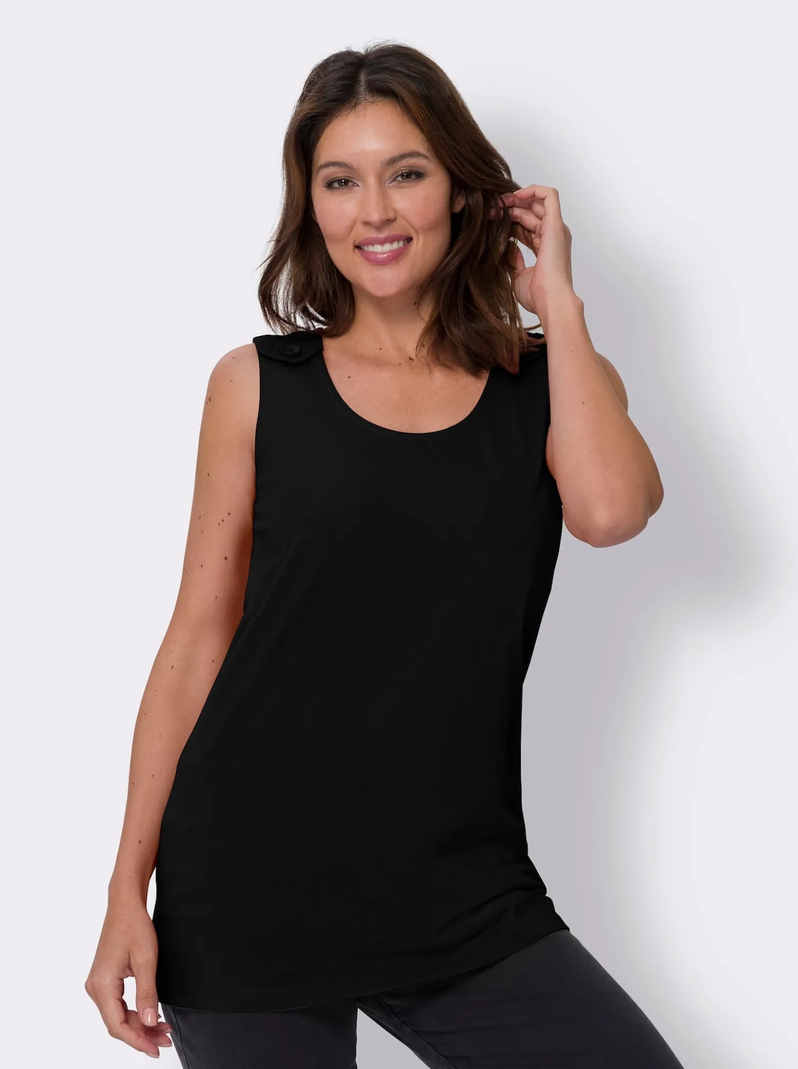 Shirttop in Longform