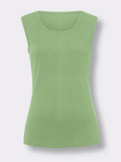 Shirttop in Ripp-Qualität