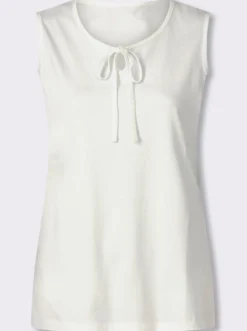 Shirttop mit Bindeband