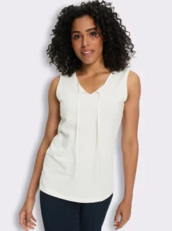 Shirttop mit Bindeband