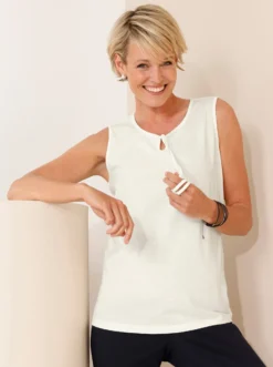 Shirttop mit Bindeband