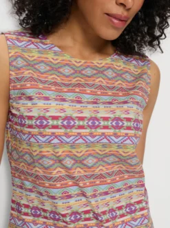 Shirttop mit Ethno-Druck
