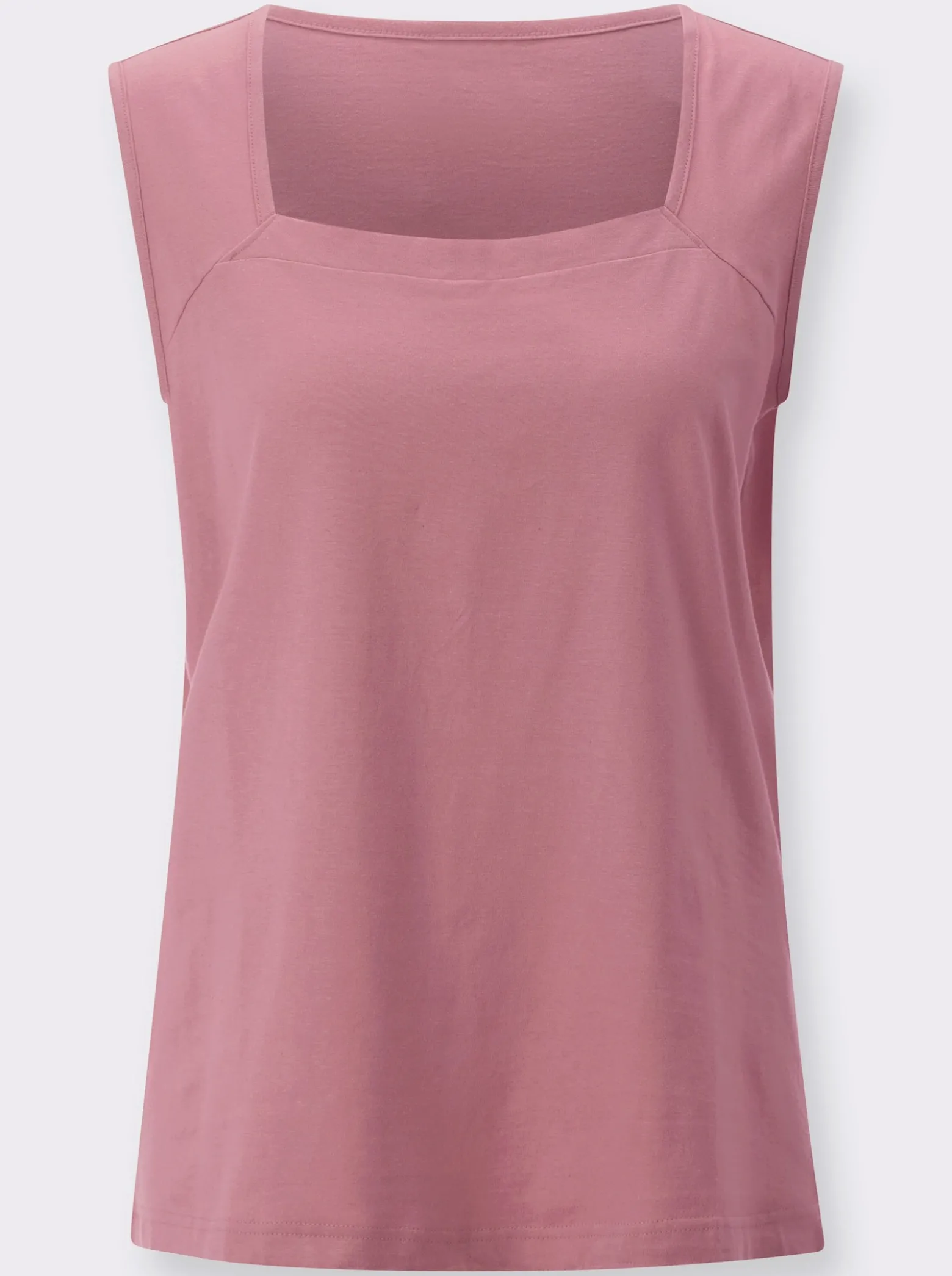 Shirttop mit Karree-Ausschnitt