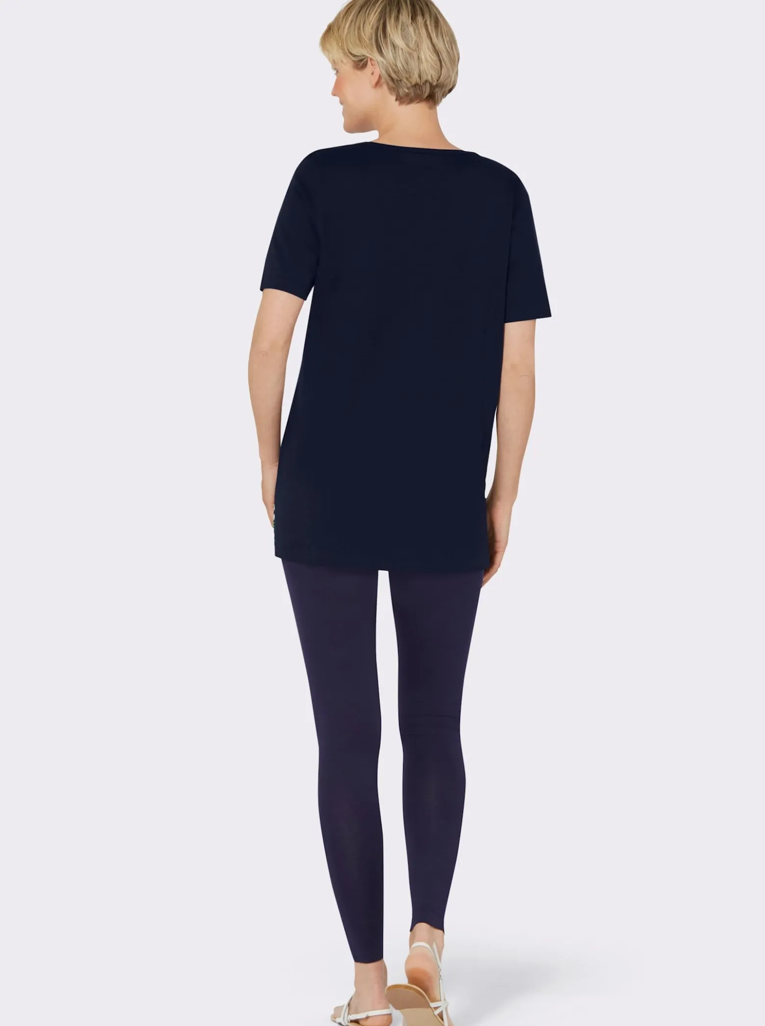 Shirt und Leggings in Baumwoll-Qualität