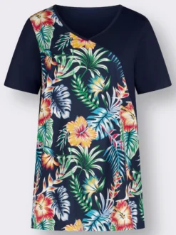 Shirt und Leggings in Baumwoll-Qualität