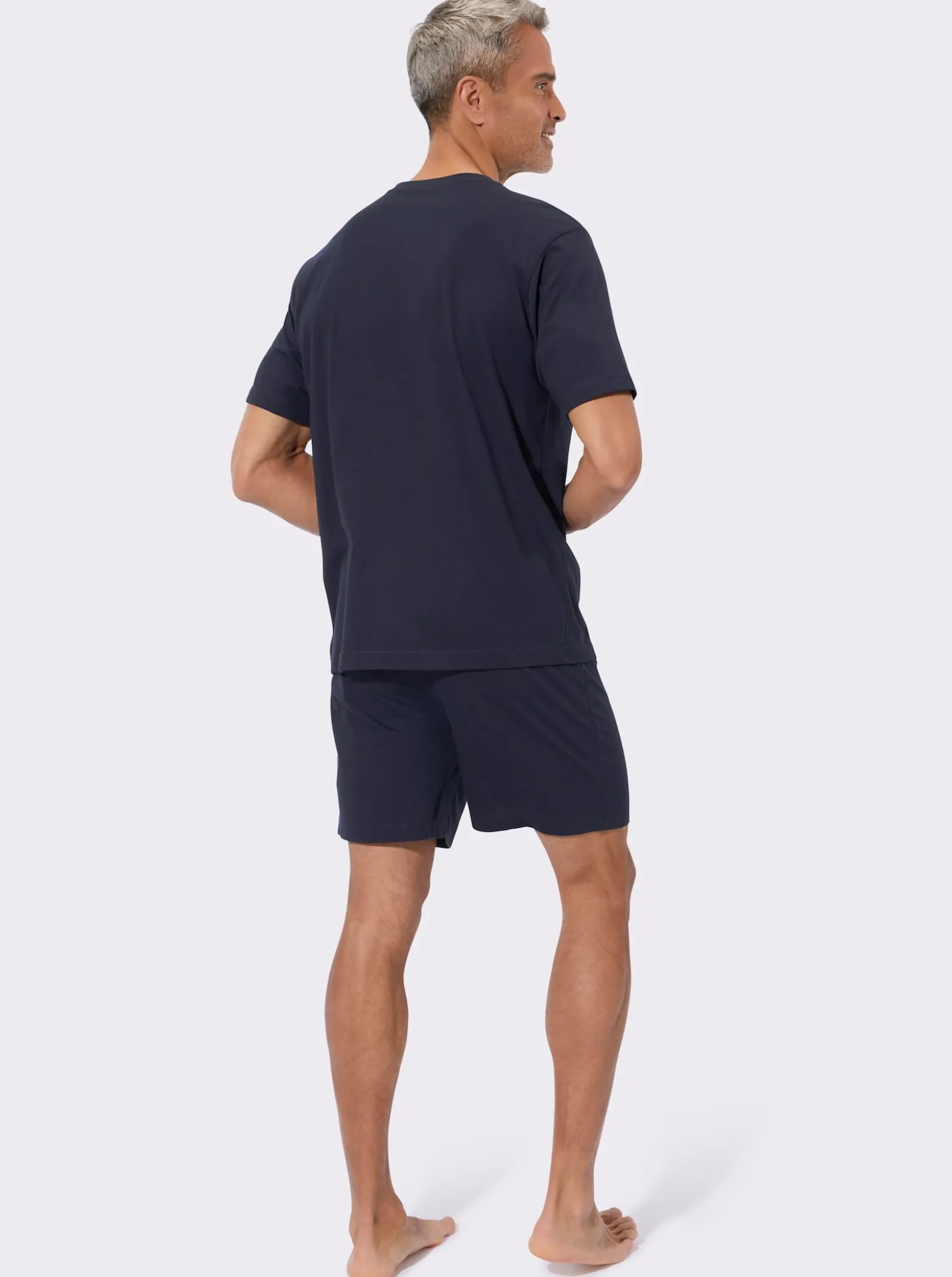 Shorty aus reiner Baumwolle