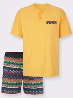Shorty aus reiner Baumwolle