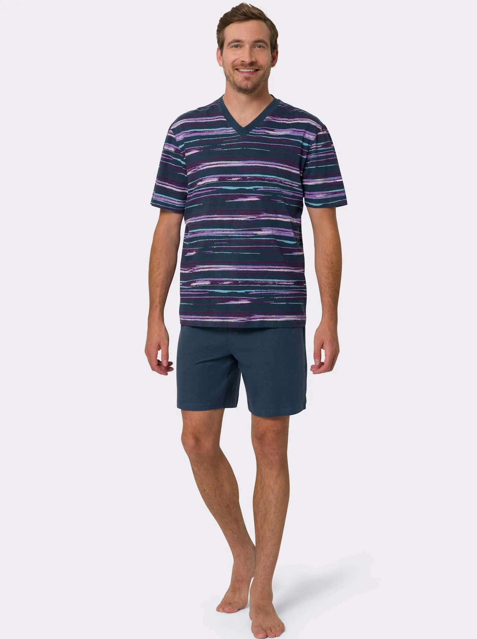 Shorty in Single-Jersey-Qualität